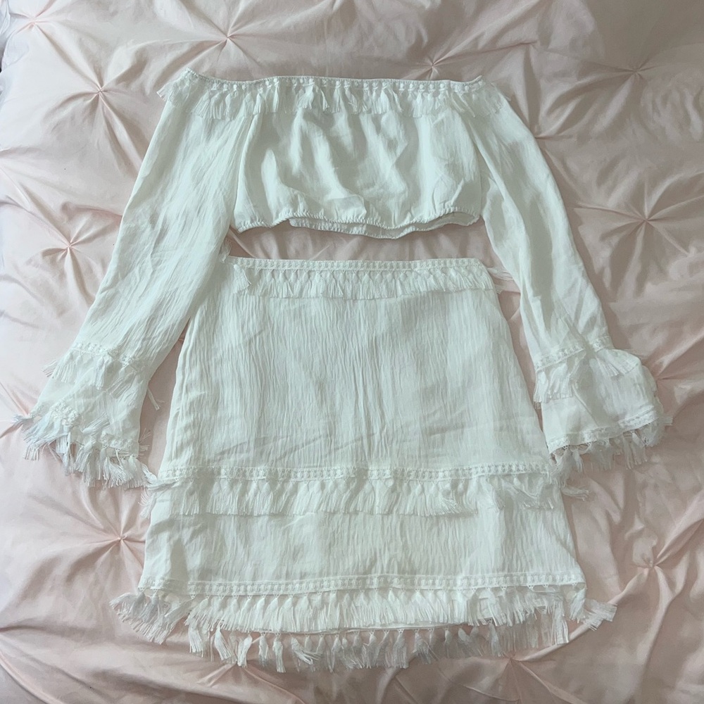 White two piece